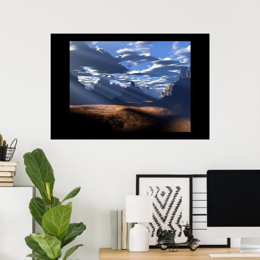 ガランランド ポスター (ホームオフィス)