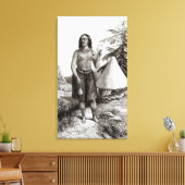 ガラ族の女性 キャンバスプリント (インサイチュ (リビング))