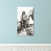 ガラ族の女性 キャンバスプリント (インサイチュ (ウッドフロア))