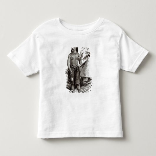 ガラ族の女性 トドラーTシャツ (正面)