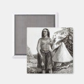 ガラ族の女性 マグネット (正面/裏面)