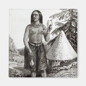 ガラ族の女性 マグネット (正面)