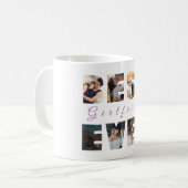 ガラ最高のントエバーカスタム文字写真コーヒーマグ コーヒーマグカップ (正面左)