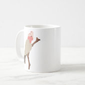ガラ コーヒーマグカップ (正面左)