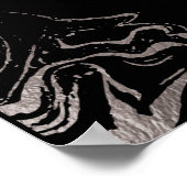 ガラ シルバー マーブル ウェルカム サイン (角)