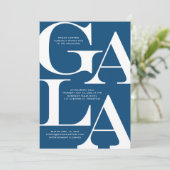 ガラ 招待状 (スタンド正面)