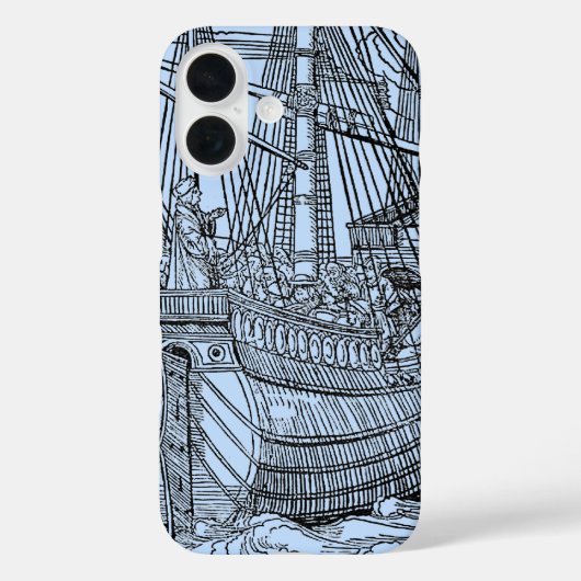 ガリオン帆船航海の Case-Mate iPhoneケース (裏面)