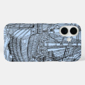 ガリオン帆船航海の Case-Mate iPhoneケース (裏面 (横))