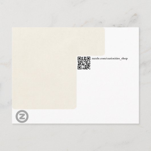 ガリオン帆船 ポストカード (裏面)