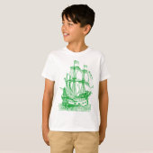 ガリオン – グラスグリーン Tシャツ (正面フル)