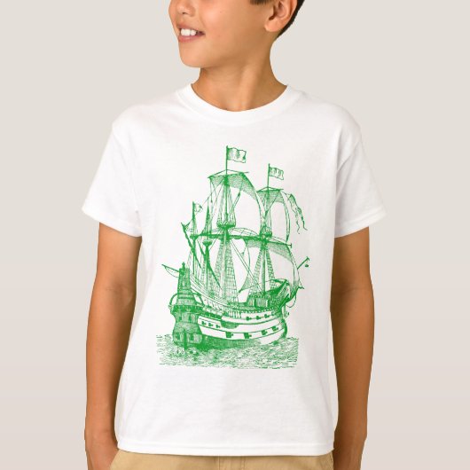 ガリオン – グラスグリーン Tシャツ (正面)