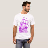 ガリオン – 紫 Tシャツ (正面フル)