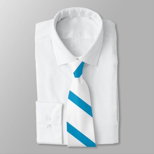 ガリシア国旗のネクタイ ネクタイ (タイ)