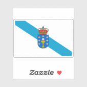 ガリシア国旗 シール (シート)