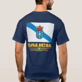 ガリシア国旗 Tシャツ (裏面)