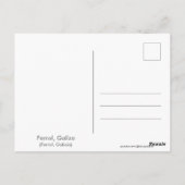 ガリシア語（スペイン） ポストカード (裏面)