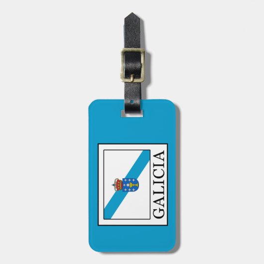 ガリシア ラゲッジタグ (正面縦)