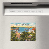 ガリソンビットヴィンテージオールド鍵ウェストフロリダ マグネット (インサイチュ (食洗機))