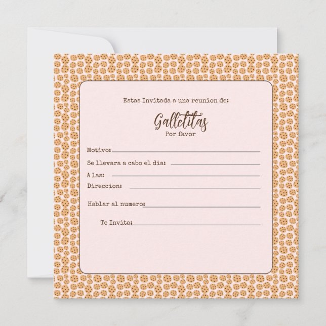 ガリタイタスポルノの好意による招待 (正面)