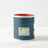 ガリチアスペインのコーヒー・マグ マグカップ (中央)