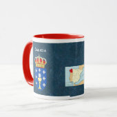 ガリチアスペインのコーヒー・マグ マグカップ (正面左)