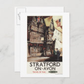 ガリックインアンドハーバードハウスレイルポスター ポストカード (正面/裏面)