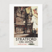 ガリックインアンドハーバードハウスレイルポスター ポストカード (正面)