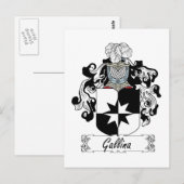 ガリナ家紋 ポストカード (正面/裏面)