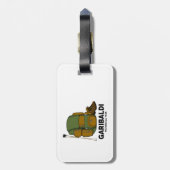 ガリバルディプロヴィショナルパークバックパック ラゲッジタグ (裏面縦)