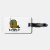 ガリバルディプロヴィショナルパークバックパック ラゲッジタグ (裏面横)