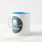 ガリバルディ地方パークディアー ツートーンマグカップ (正面左)