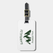 ガリバルディ地方公園 ラゲッジタグ (正面縦)