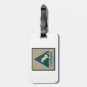 ガリバルディ州公園素朴 ラゲッジタグ (裏面縦)