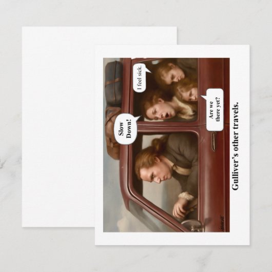 ガリバーの他の旅。 (正面/裏面)