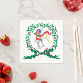 ガリバーズジャックラッセルクリスマスナプキンス スタンダードカクテルナプキン (インサイチュ)