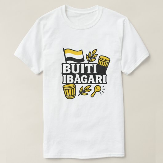 ガリフナ入植記念日のTシャツ Tシャツ (デザイン正面)