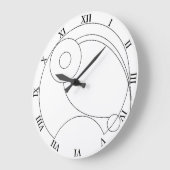 ガリフライアン時計 ラージ壁時計 (傾斜)