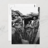 ガリポリでデジガースを見せるポストカード ポストカード (正面/裏面)