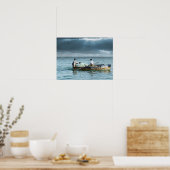 ガリラエフィッシャーマン – ペスカドレスGalilus em Israel ポスター (キッチン)