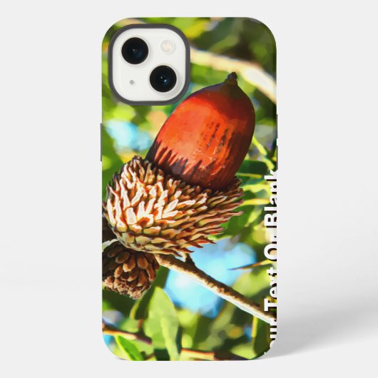 ガリラヤのどんぐり iPhoneケース (裏面)