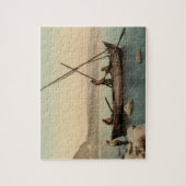 ガリラヤのジグソーパズルの海 ジグソーパズル (縦)