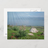 ガリラヤの海の全景 ポストカード (正面/裏面)