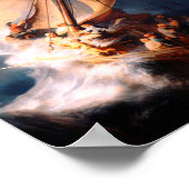 ガリラヤの海の嵐 ポスター (角)