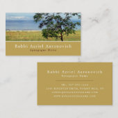 ガリラヤの海，イスラエル，ユダヤ教，宗教 名刺 (正面/裏面)