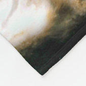 ガリラヤレンブラントの海の嵐のキリスト フリースブランケット (角)