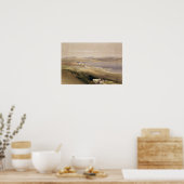 ガリラヤ海のチベリアスの都市 ポスター (キッチン)