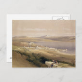 ガリラヤ海のチベリアスの都市 ポストカード (正面/裏面)