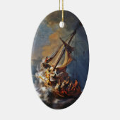 ガリラヤ海の嵐 セラミックオーナメント (右)