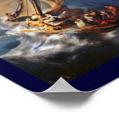 ガリラヤ海の嵐 ポスター (角)