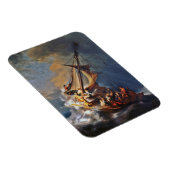 ガリラヤ海の嵐 マグネット (右側)